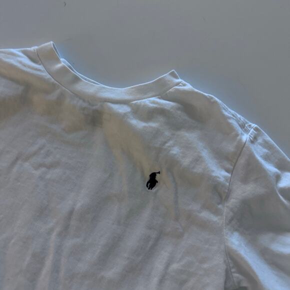 Ralph Lauren White Long Sleeve Top - Size 7 - Picture 3 of 5